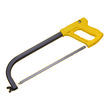 Hacksaw Frame (Pipe Frame) with Plastic Handle